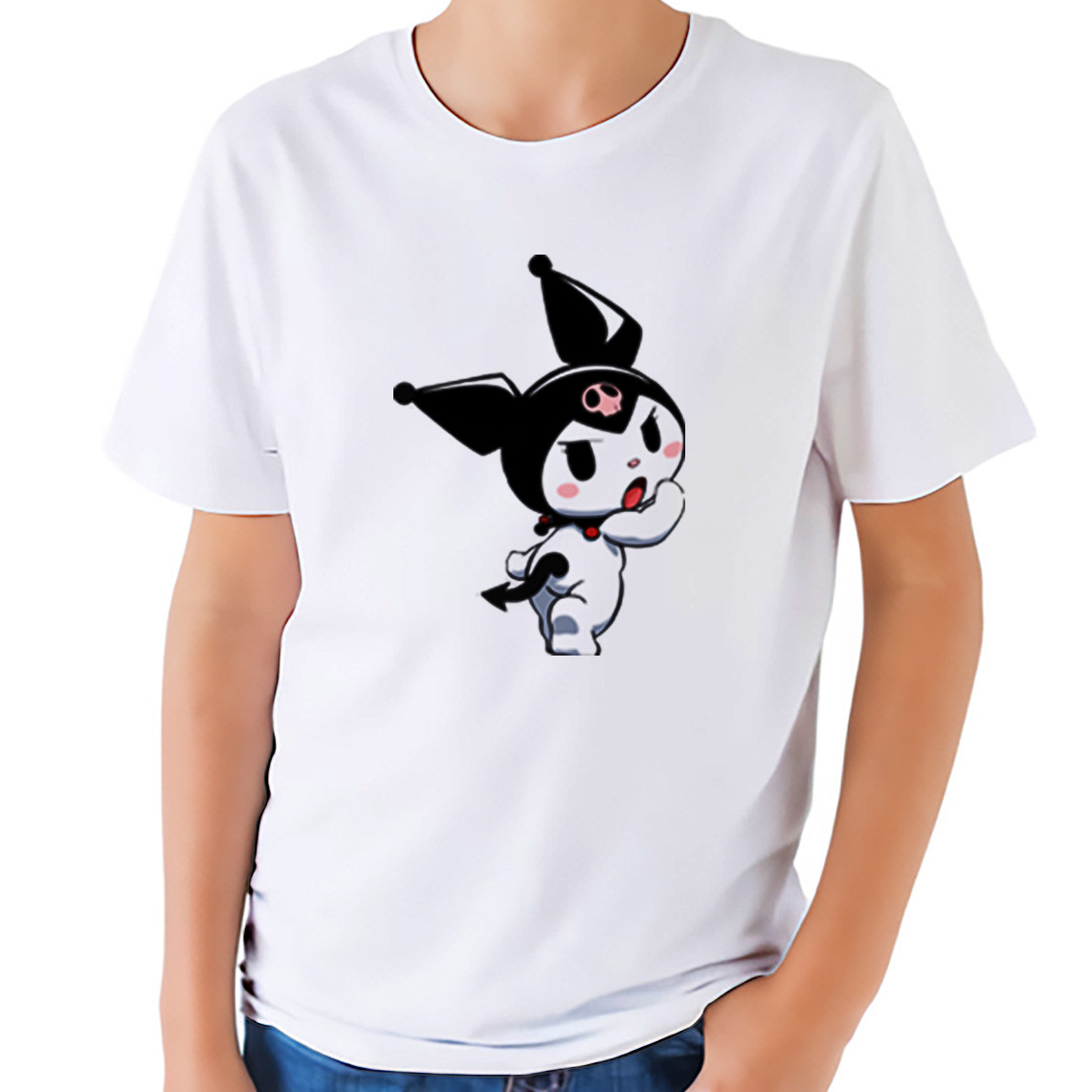 Дитяча футболка з принтом "Kuromi – 007"