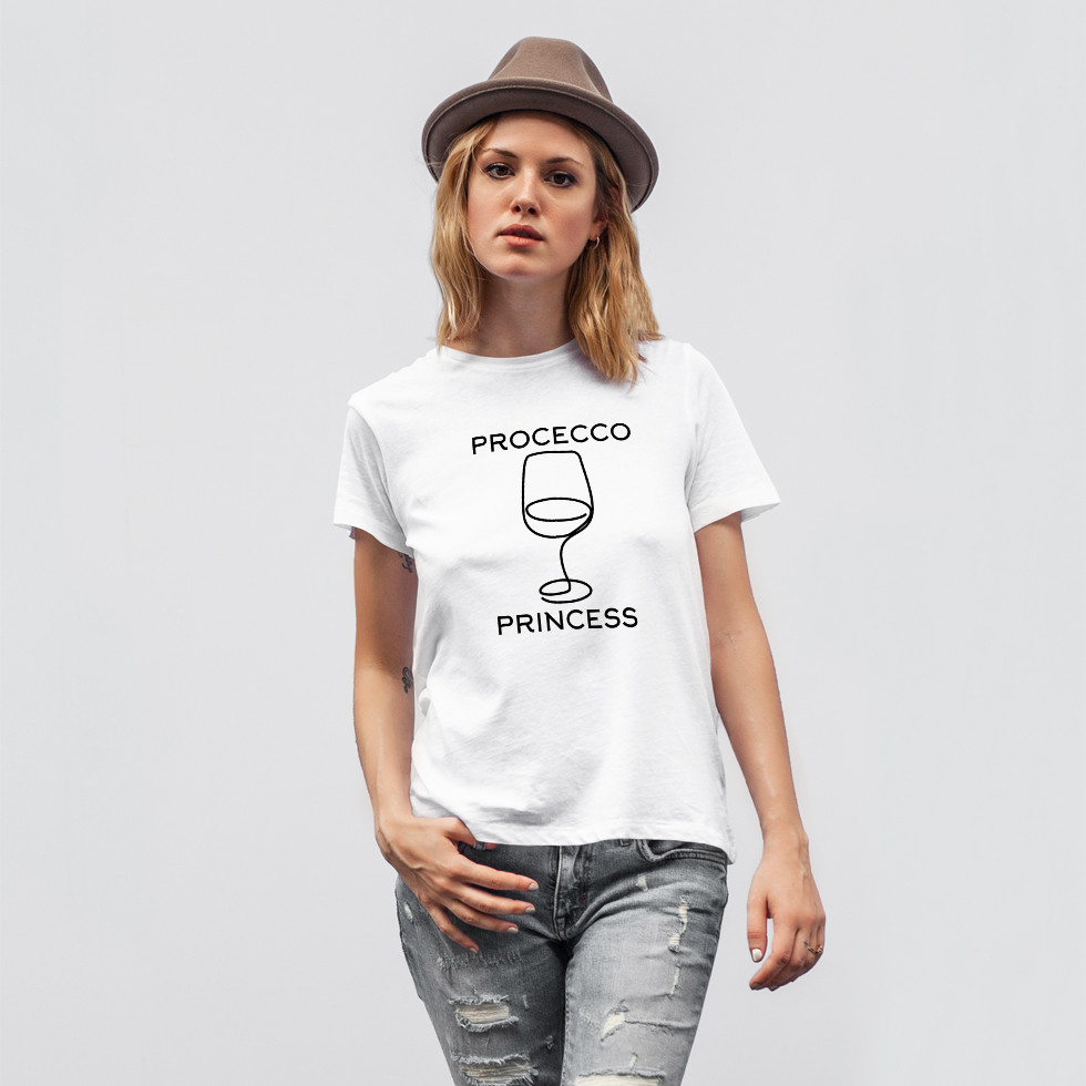 Жіноча футболка "Prosecco Princess"