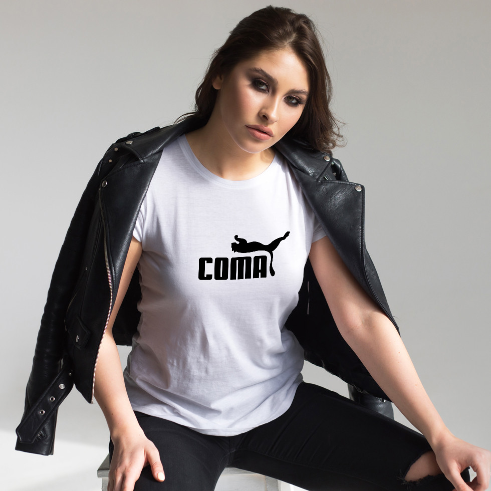 Жіноча футболка "coma"
