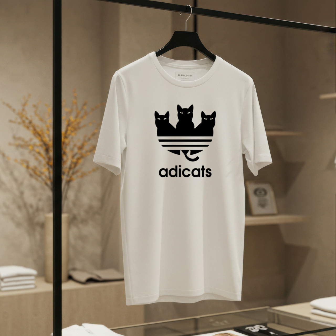 Футболка чоловіча "adicats"